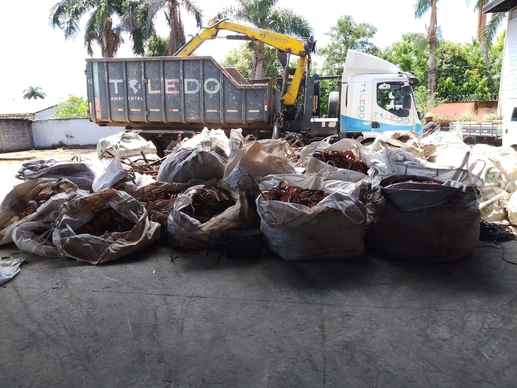 Polícia Civil e Equatorial Goiás recuperam 30 toneladas de cobre furtado 