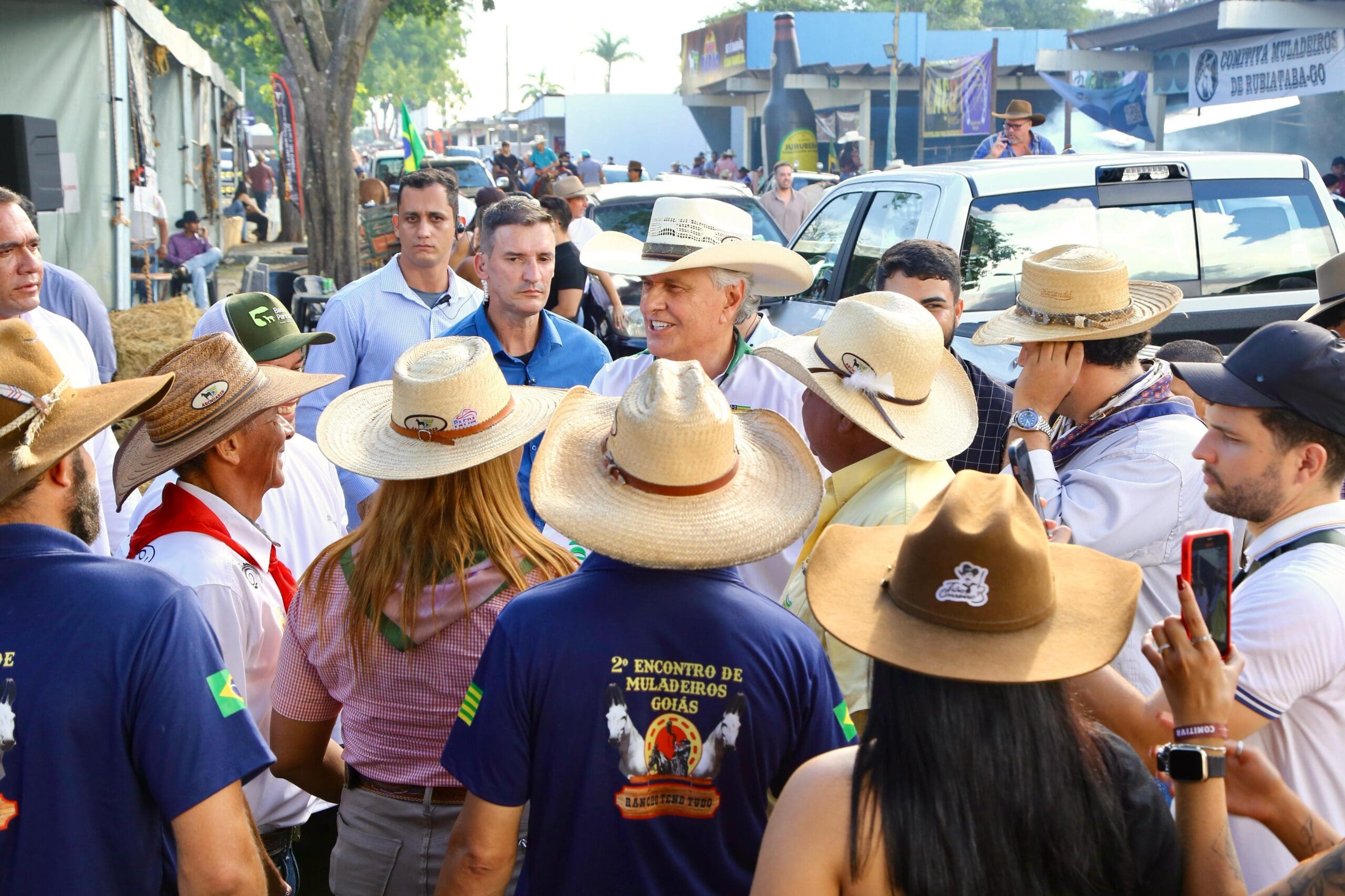 "Ficará como marca para o Brasil todo", ressalta Caiado sobre Encontro de Comitivas de Goiás