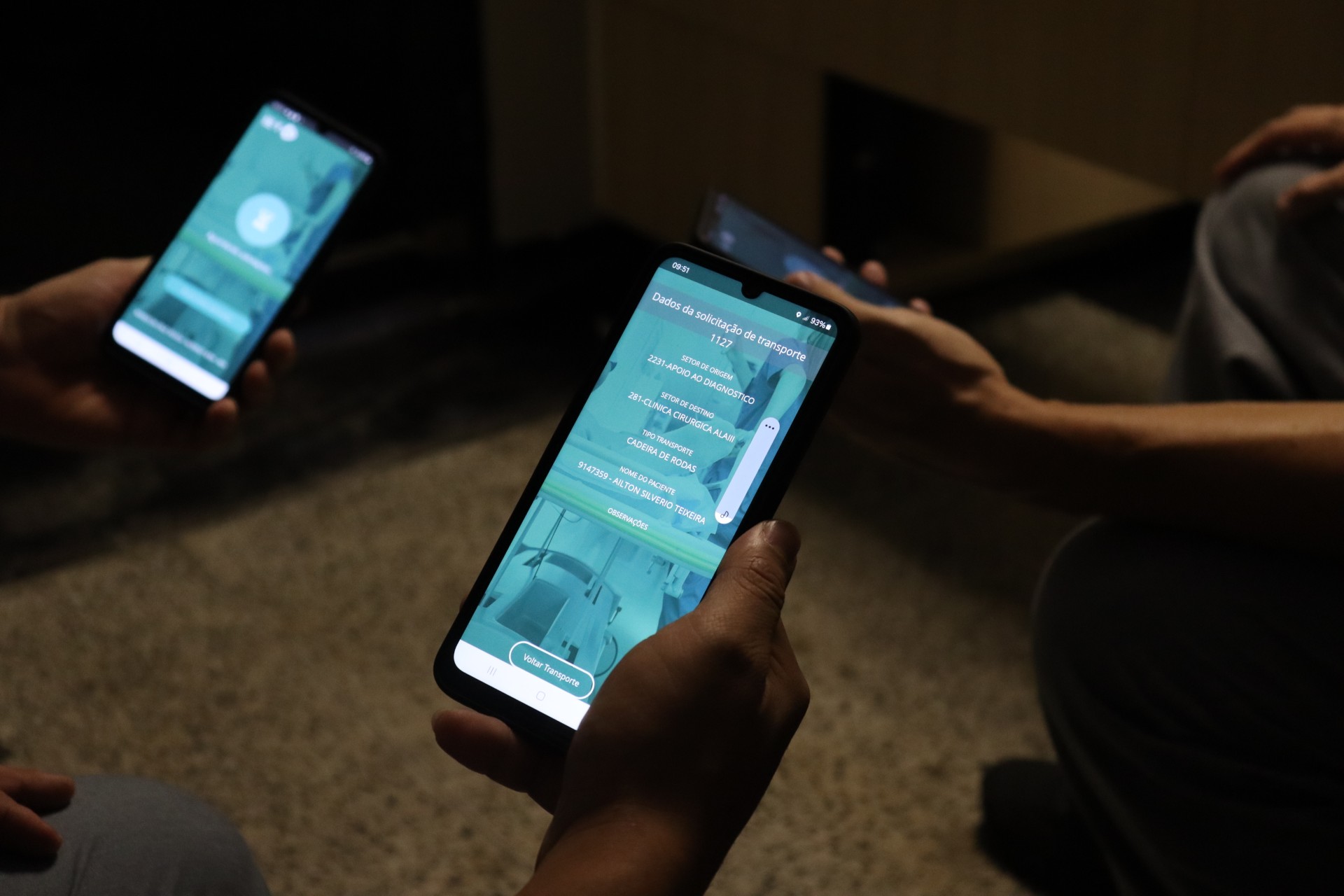 HGG implanta aplicativo para transportes de pacientes dentro da própria unidade