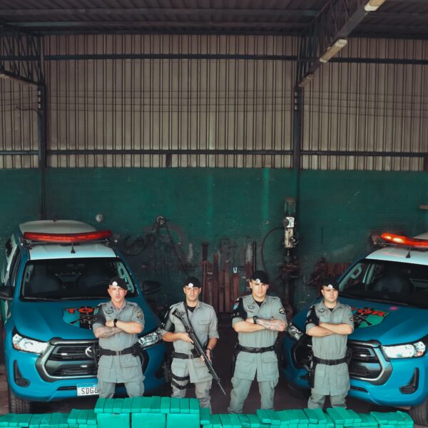 Polícia Militar apreende mais de 2 toneladas de maconha em Goiânia