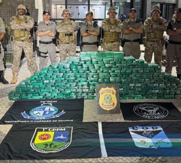 Ações Integradas apreendem uma tonelada de cocaína