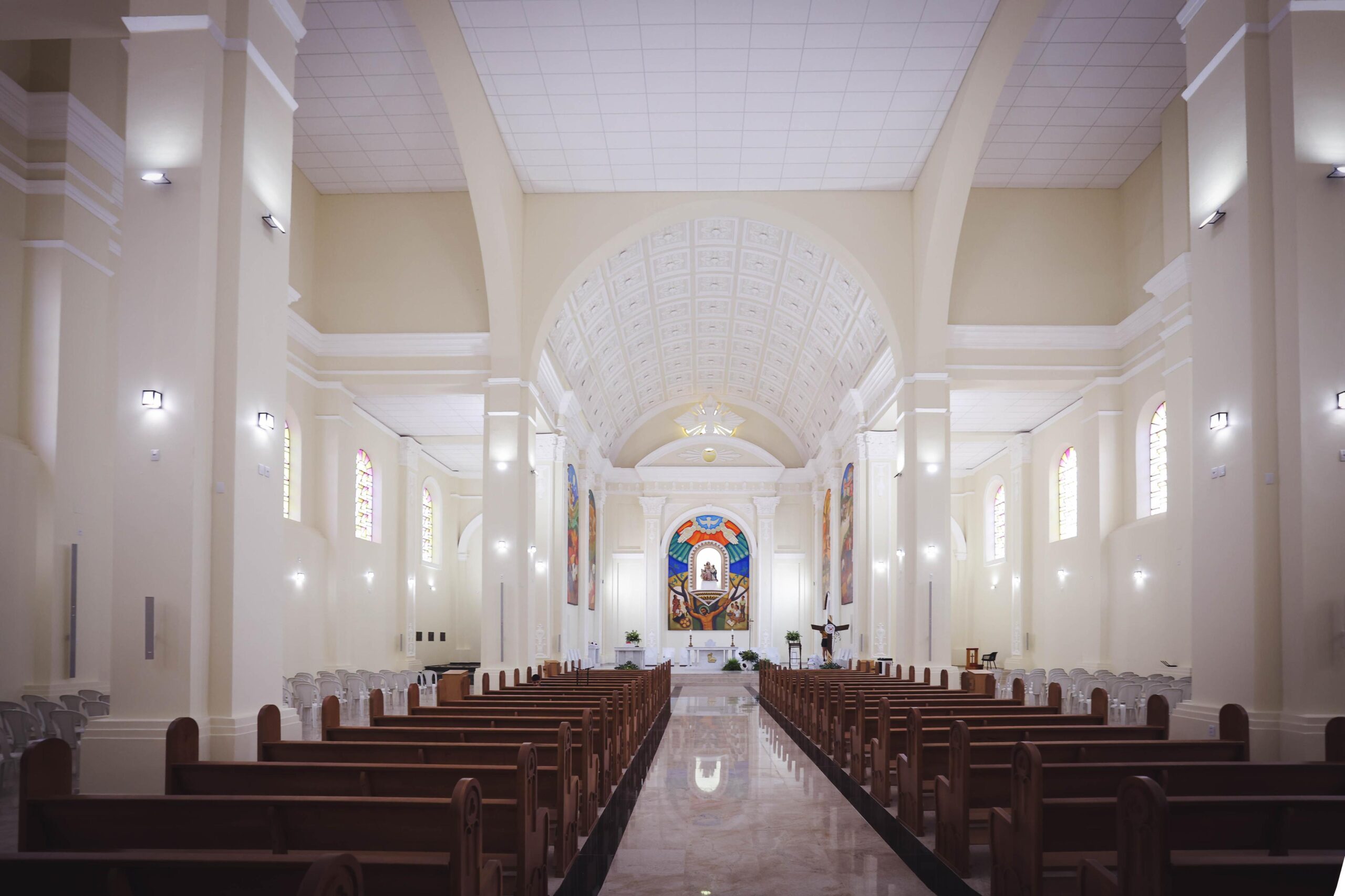 Catedral Matriz de Sant'Ana, na cidade de Goiás (Foto: Hegon Corrêa e Júnior Guimarães)