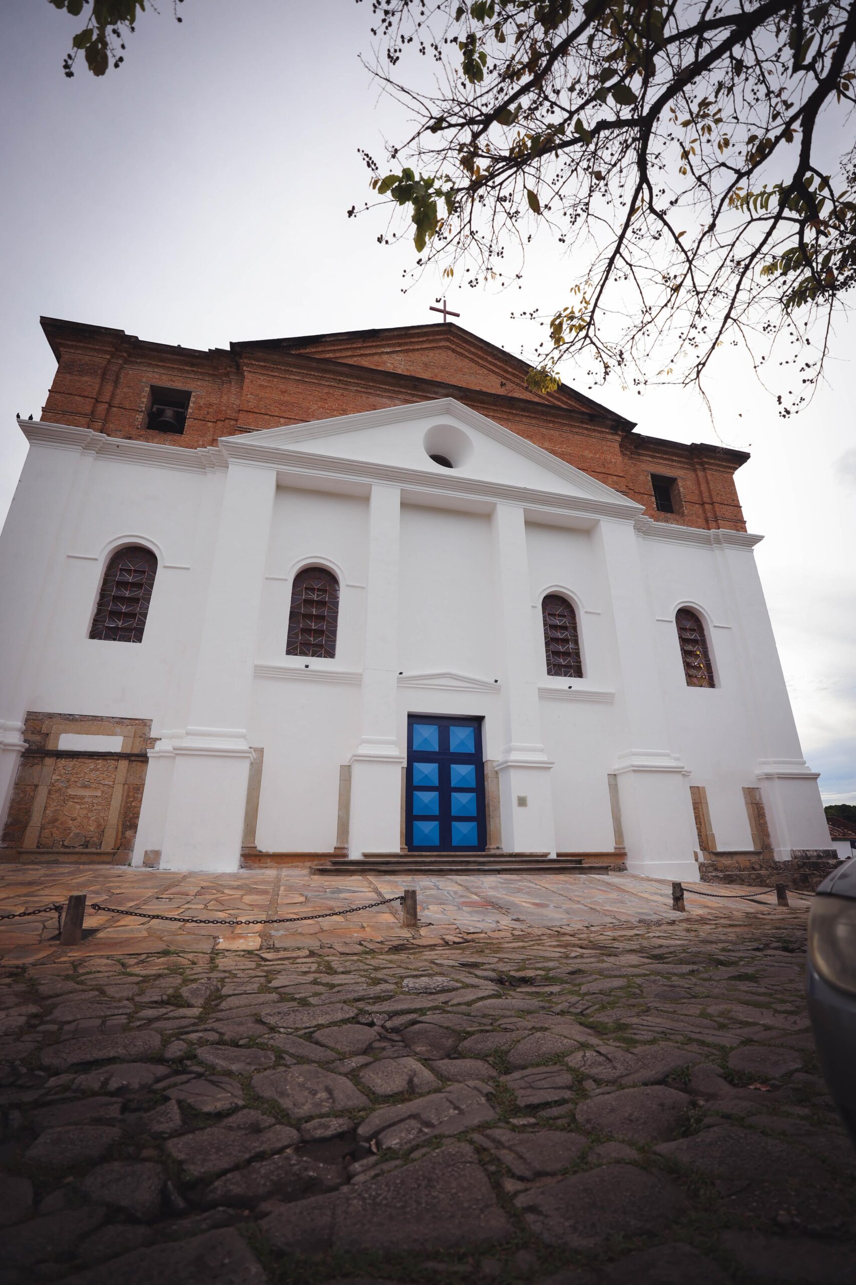 Catedral Matriz de Sant'Ana, na cidade de Goiás (Foto: Hegon Corrêa e Júnior Guimarães)