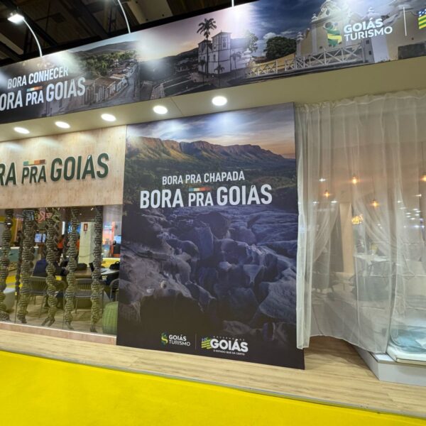 Estande da Goiás Turismo