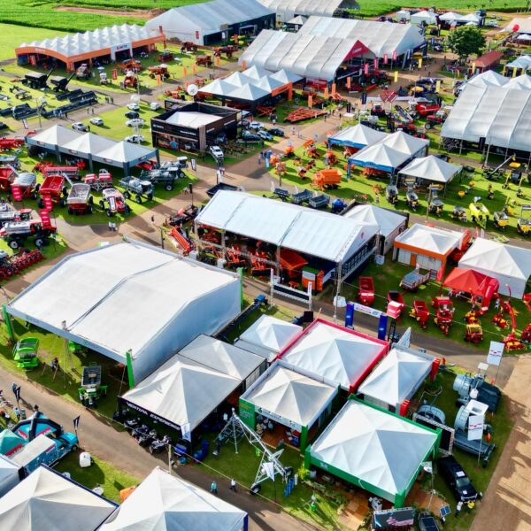 Vista aérea da Tecnoshow