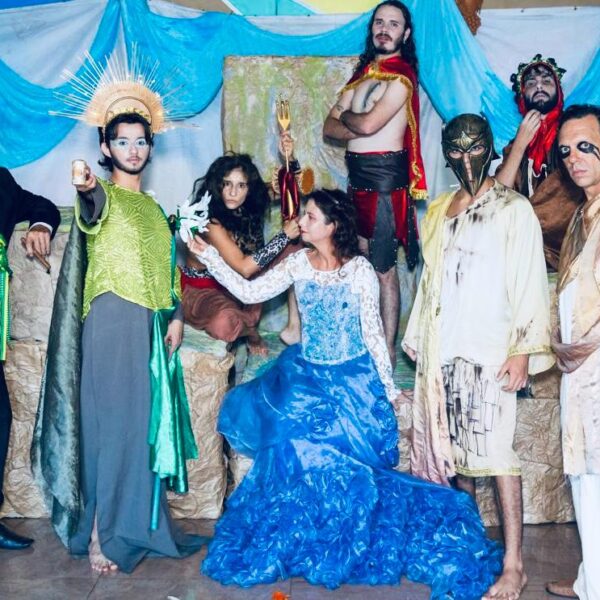 Encenação de Purgatório da Cia Novo Ato