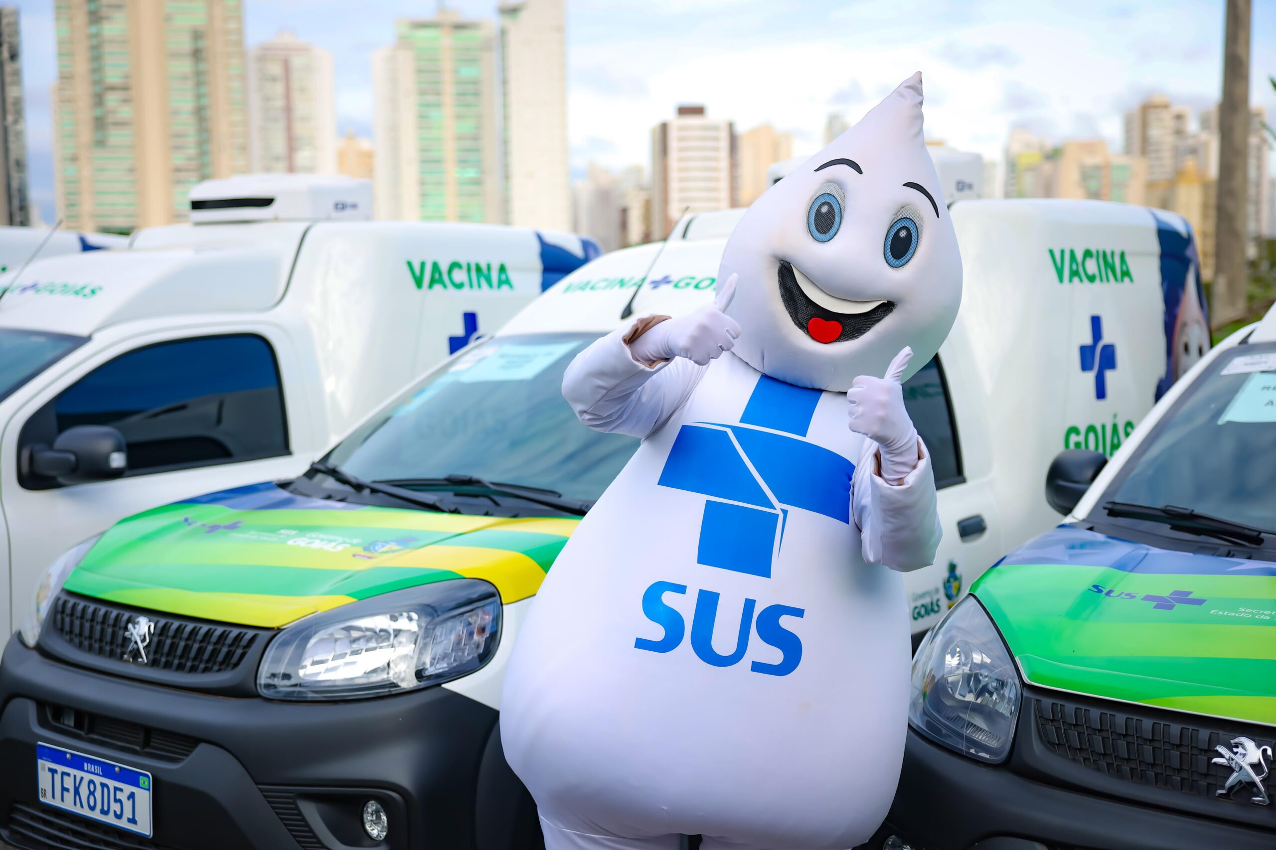 Nova frota de veículos entregue à SES