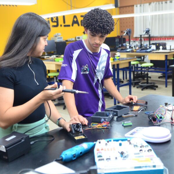 Alunos do Hub Goiás