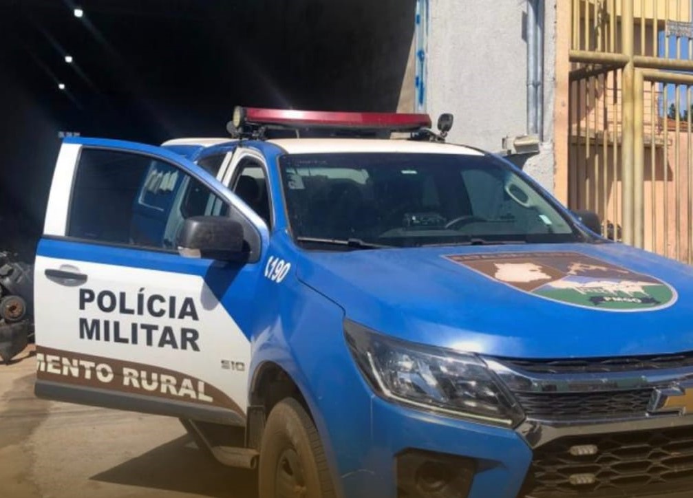 Batalhão Rural desmantela esquema de desmanche de veículos