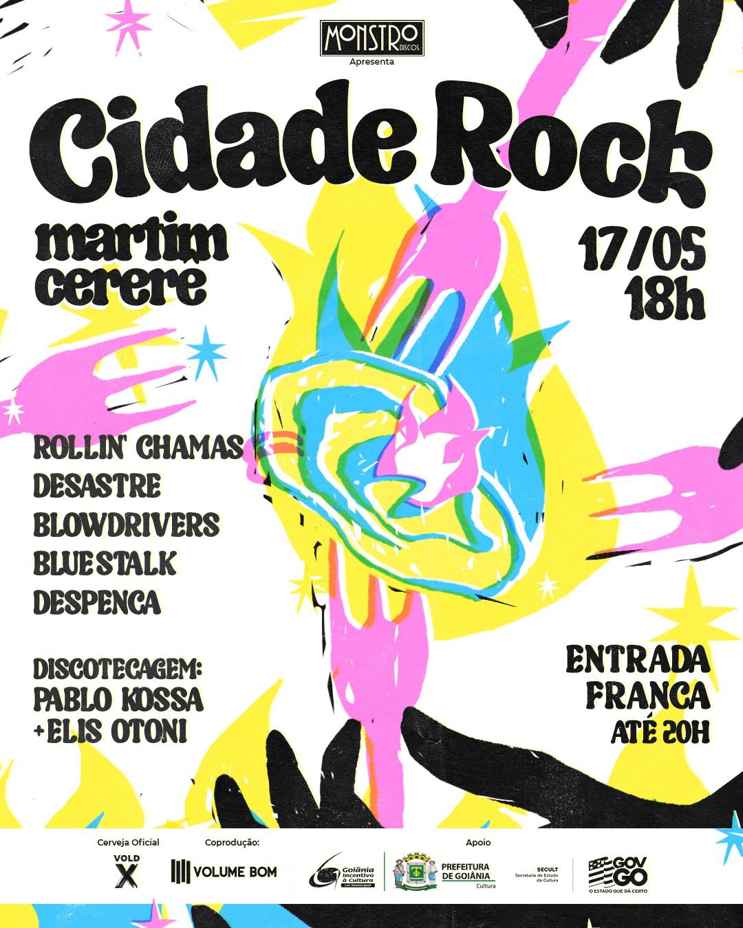 Cidade Rock 2025 no Martim Cererê
