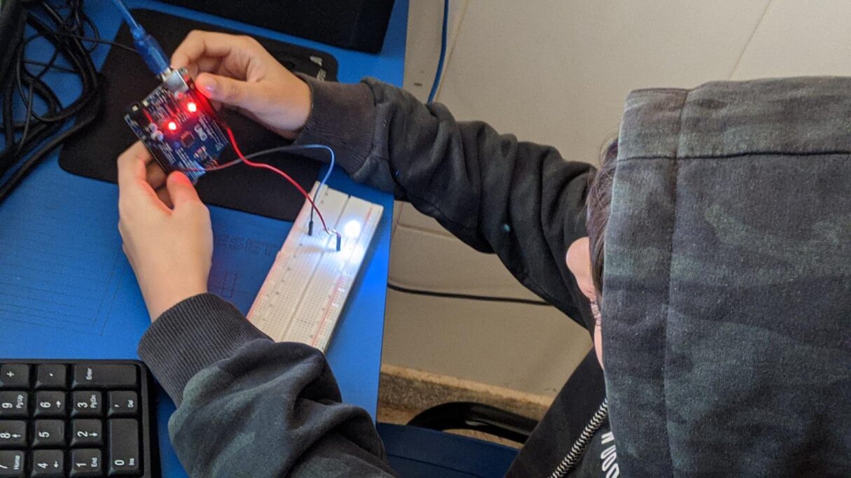 curso gratuito de robótica Secti
