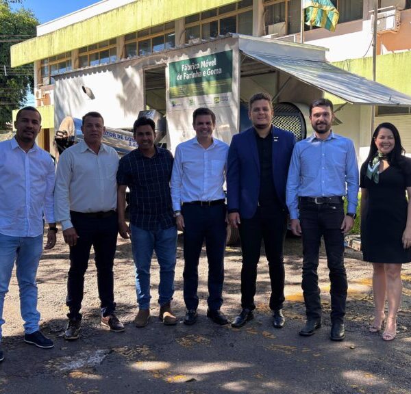 Entrega da casa da farinha