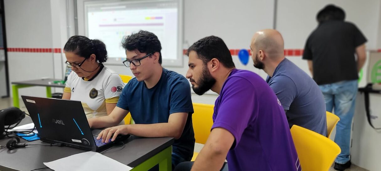 Sala de aula da Escola do Futuro