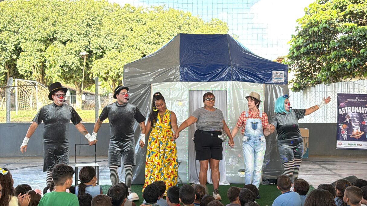 Mossâmedes recebe espetáculo interativo e oficina de leitura