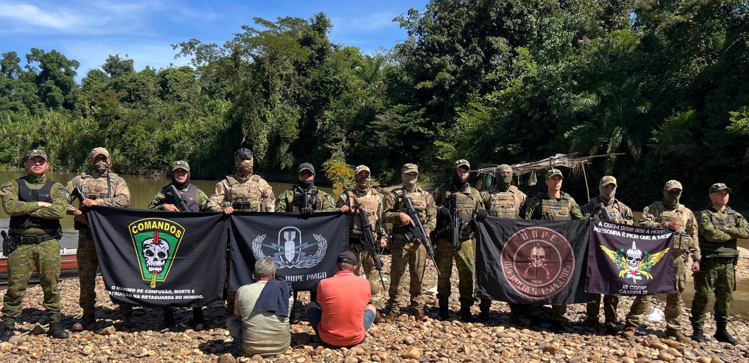 Operação combate garimpo ilegal e prende dois suspeitos