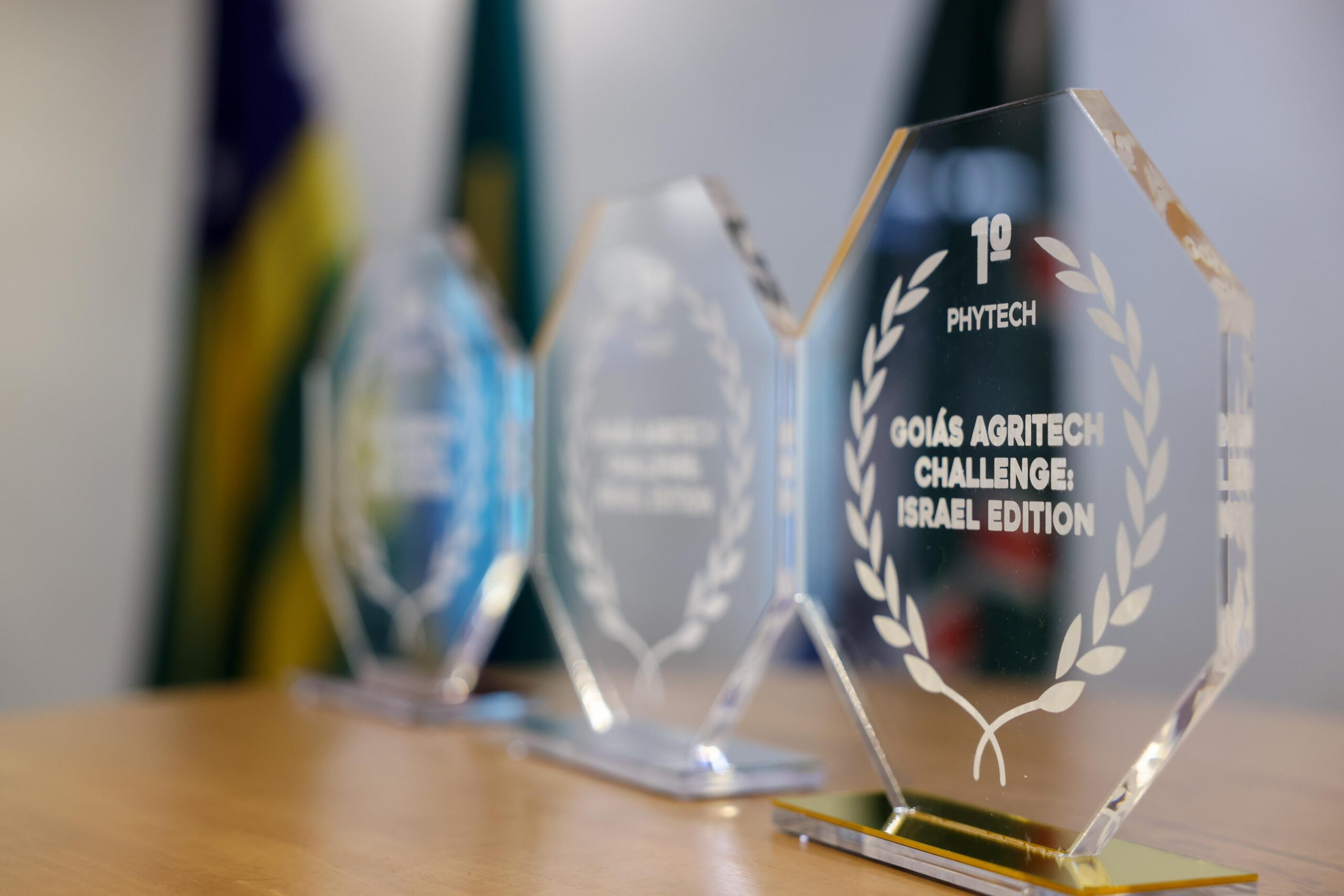 Caiado entrega premiação a empresas israelenses por iniciativas de gestão hídrica voltadas ao Cerrado goiano