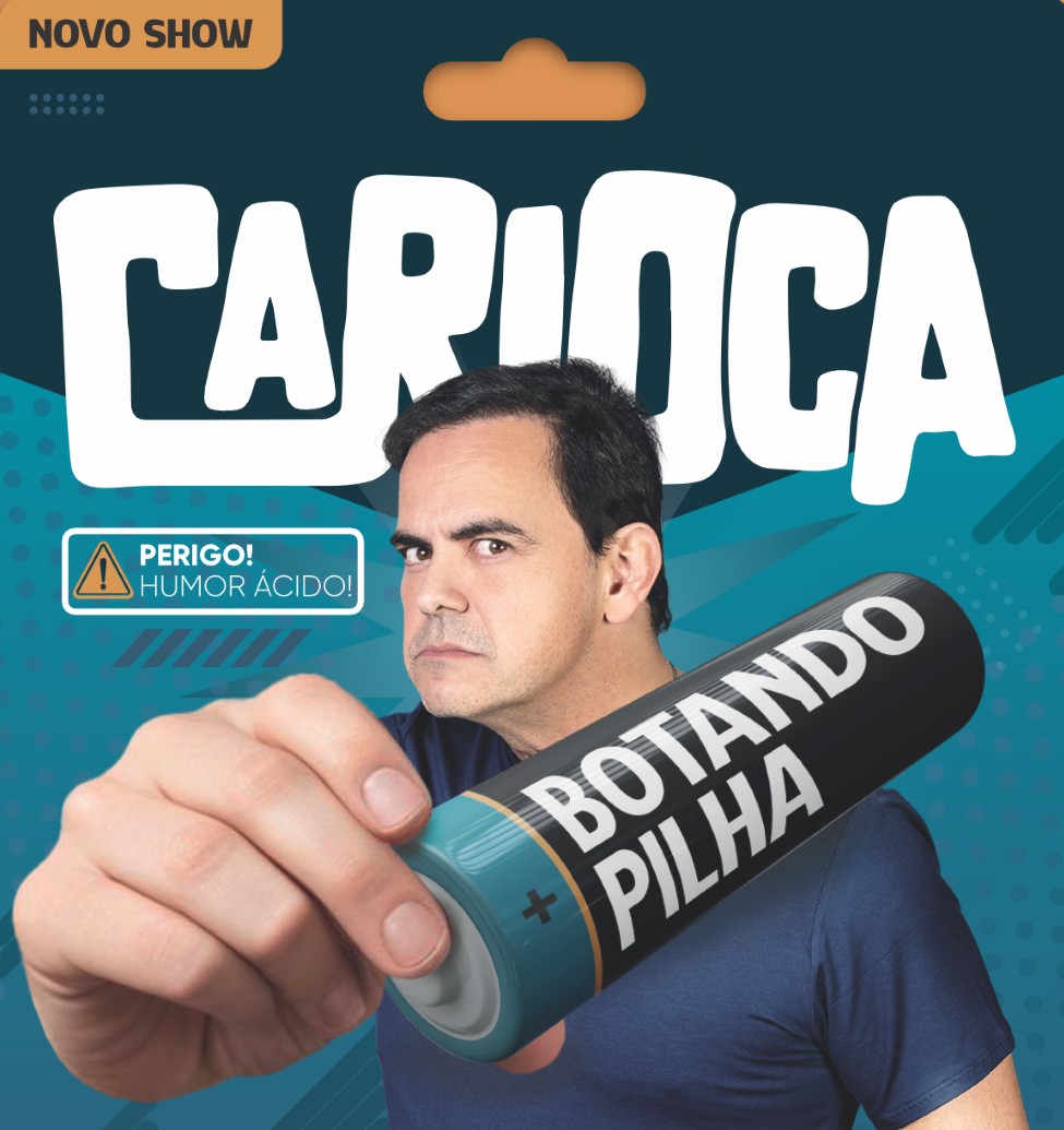 Carioca se apresenta no Teatro Goiânia