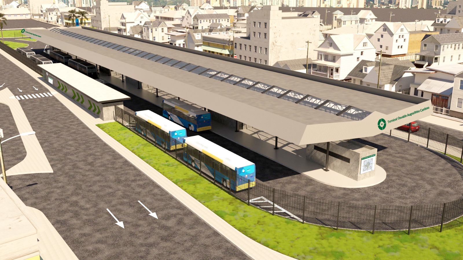 Projeto do novo Terminal Senador Canedo