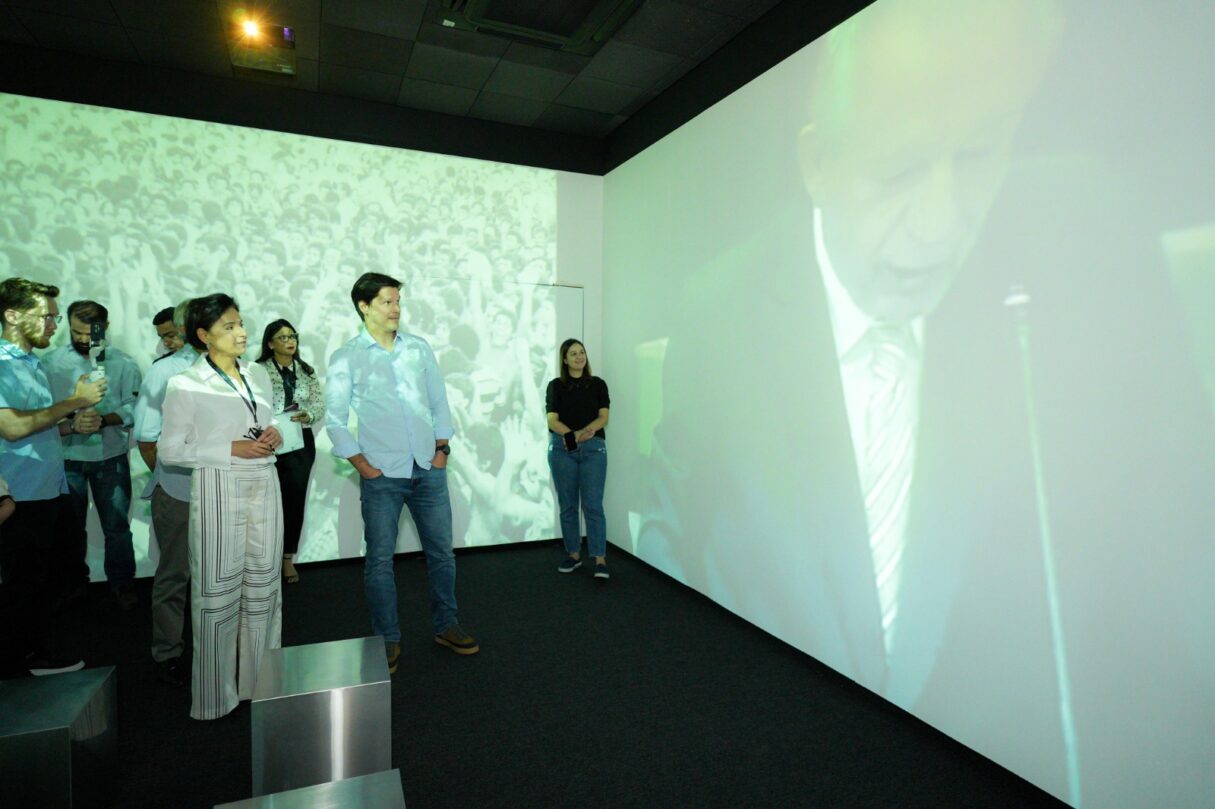 Daniel Vilela visita Memorial Iris Rezende e destaca legado da boa política goiana