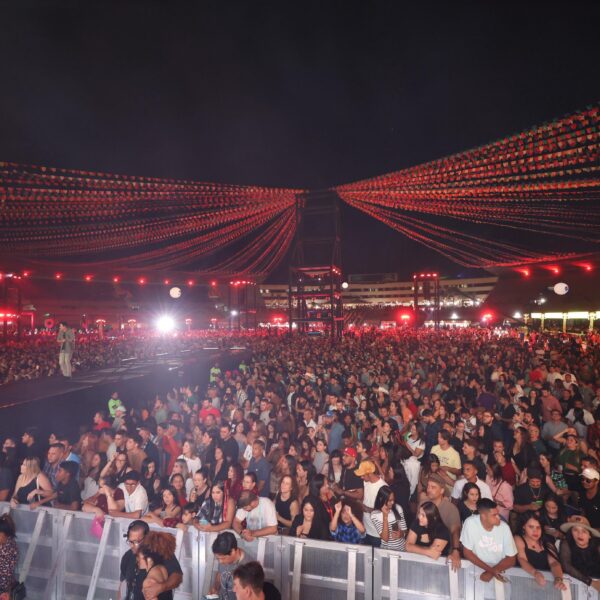 Encerramento Arraiá do Bem 2025_Adalberto Ruchelle e Walter Folador Secom