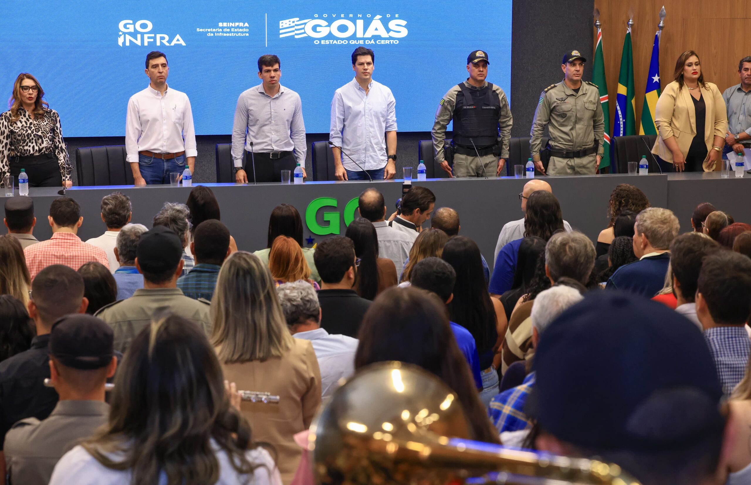 Daniel Vilela inaugura auditório da Goinfra