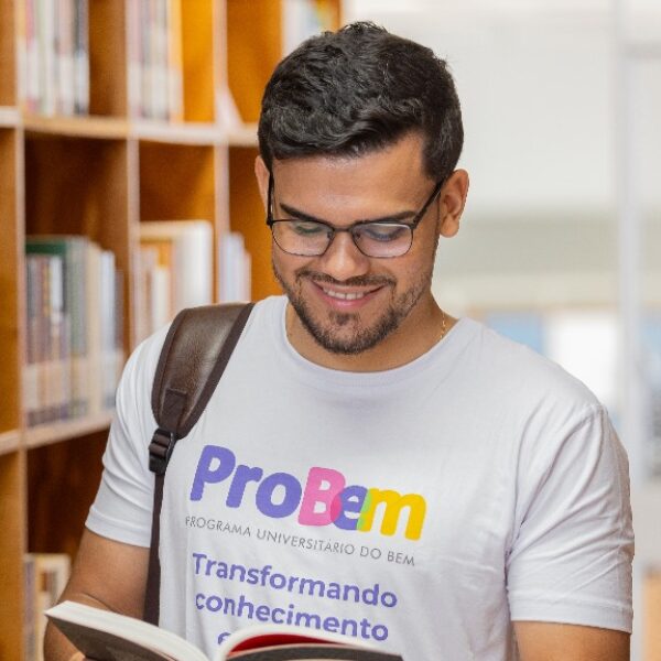 Estão abertas até 4 de julho de 2025 as inscrições para seleção de novos beneficiários do Programa Universitário do Bem (ProBem).