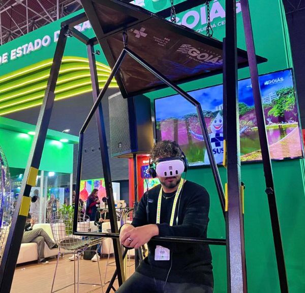 Experiência imersiva da SES no congresso de saúde