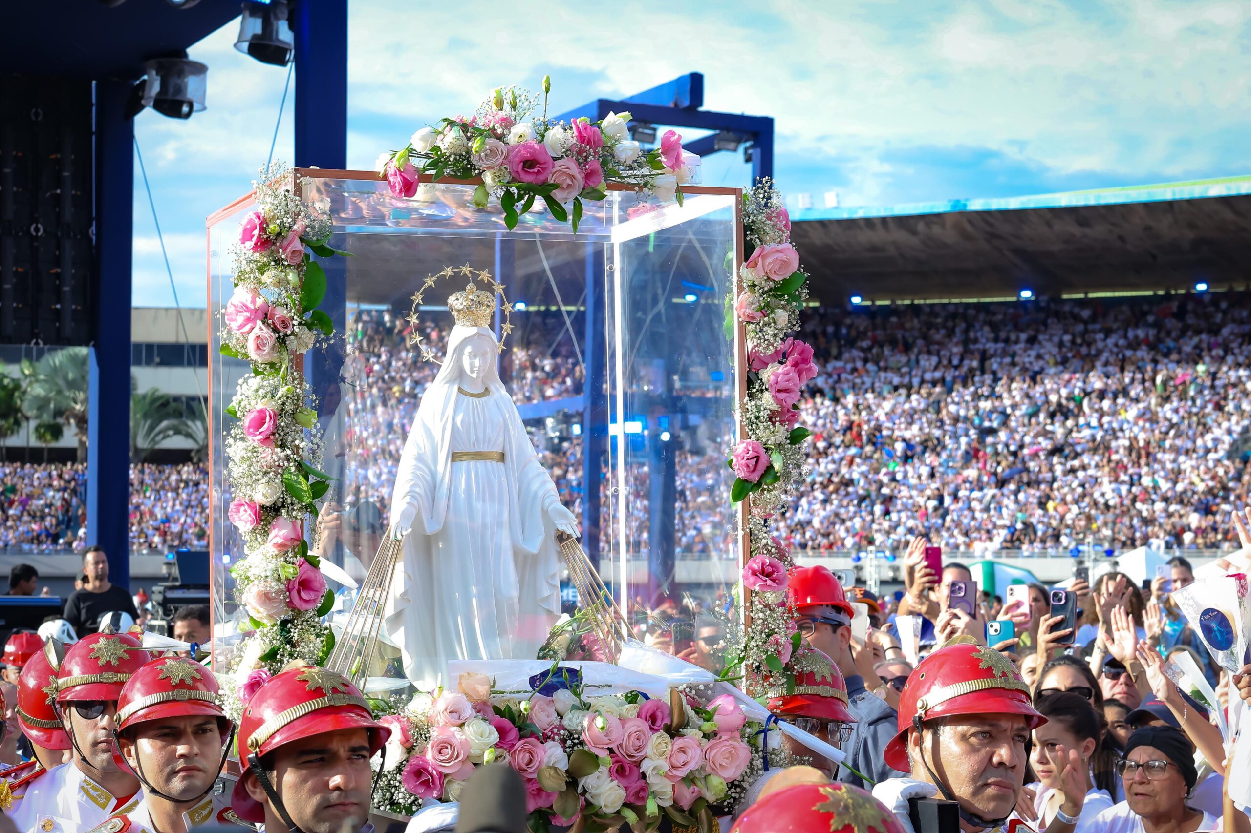 Imagem de nossa senhora no Totus Tuus