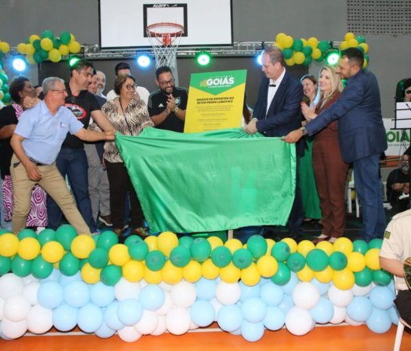Inaugurada a reforma do Ginásio de Esportes do Setor Pedro Ludovico