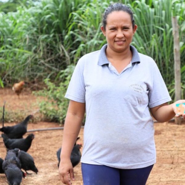 Produtora rural beneficiada pelo Agro é Social