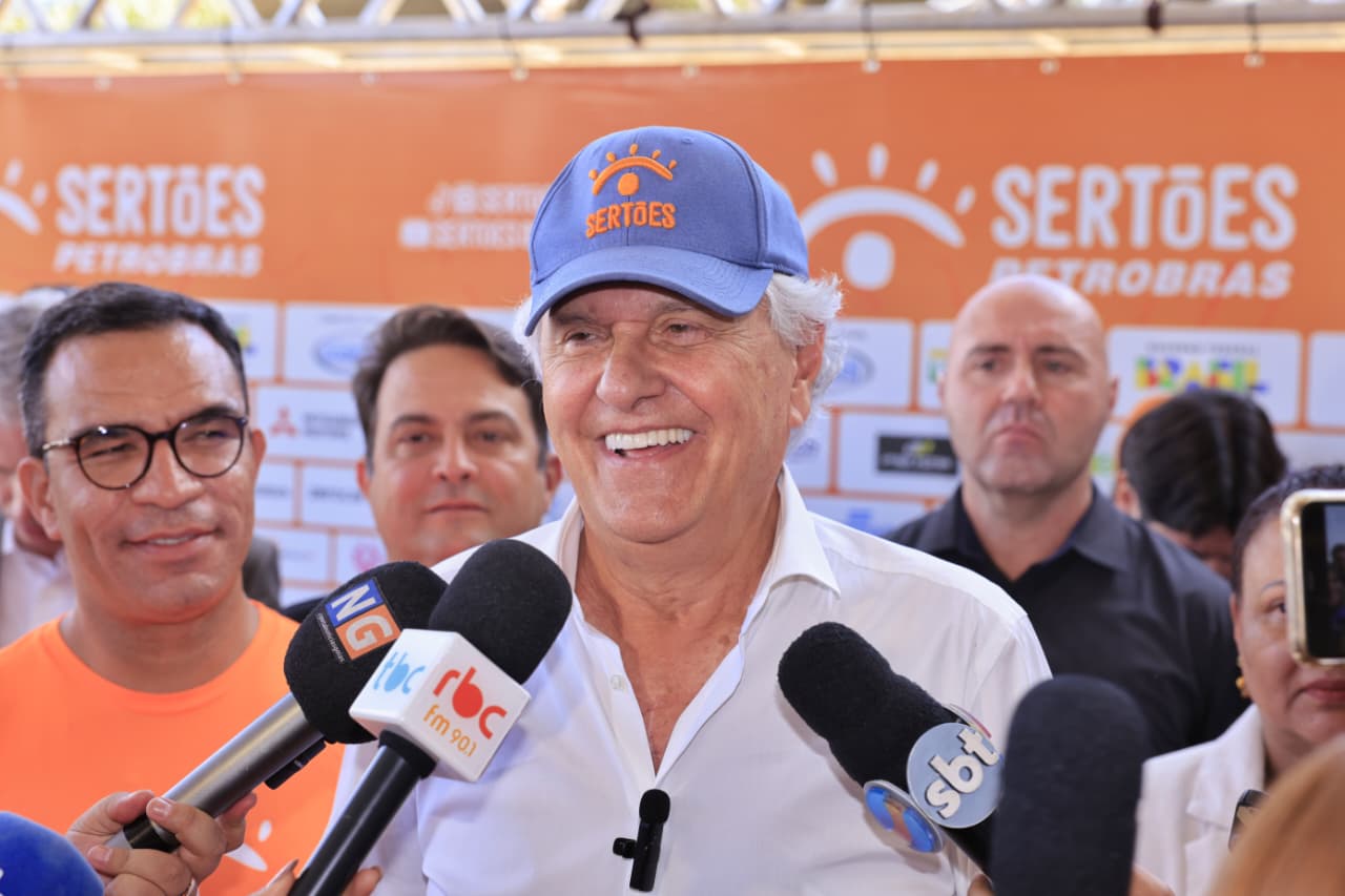 Caiado anuncia largada do Sertões 2025 em Goiânia