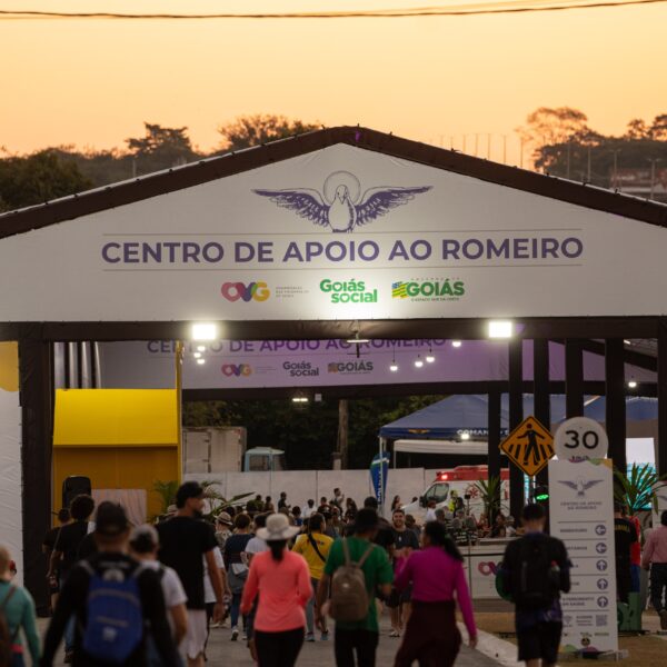 Quase 300 mil romeiros já foram atendidos no Centro de Apoio da OVG