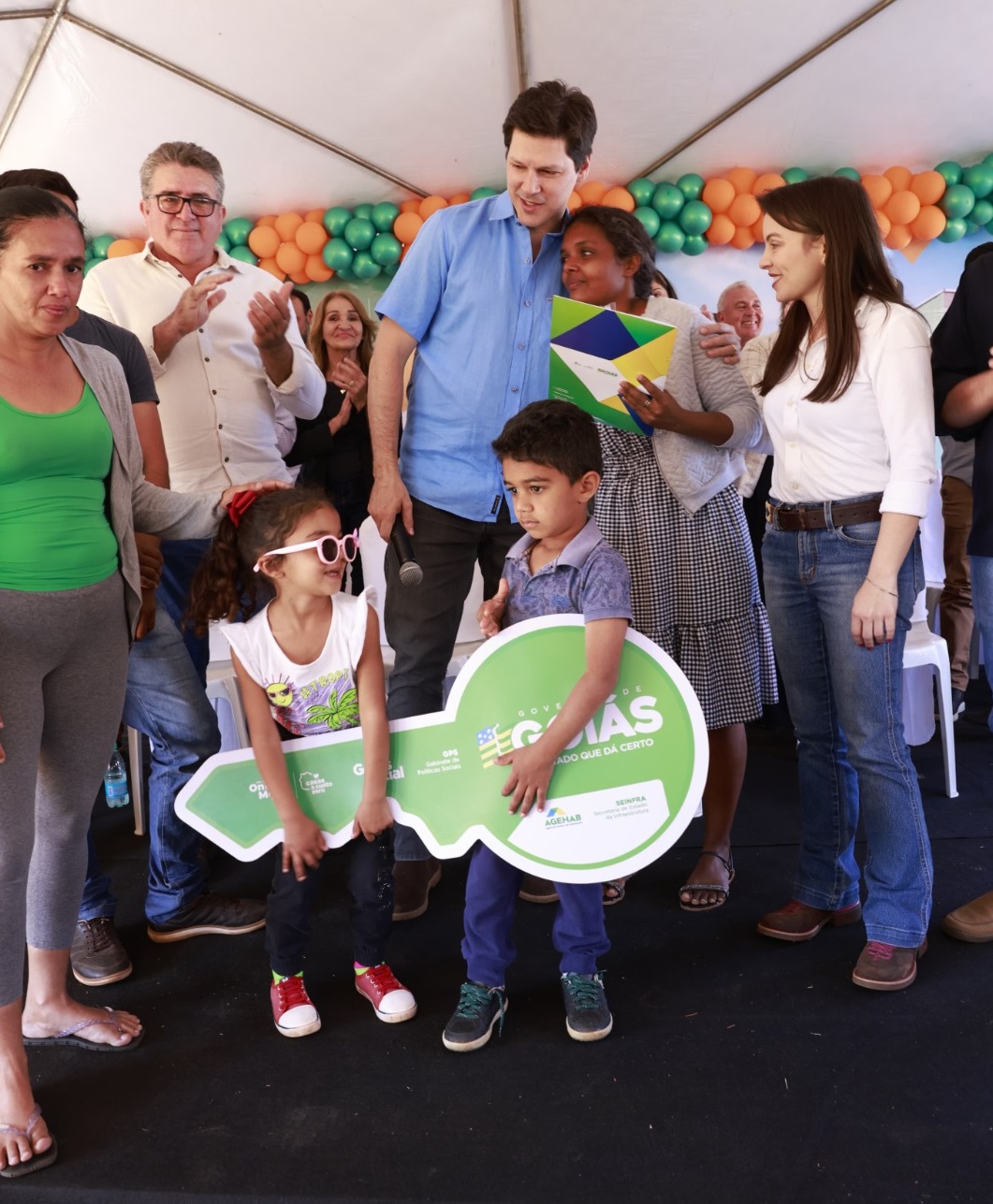 Daniel Vilela entrega casas a custo zeo em Adelândia