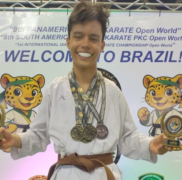 Davi Tolentino, bolsista do Pró-Goiás Atleta