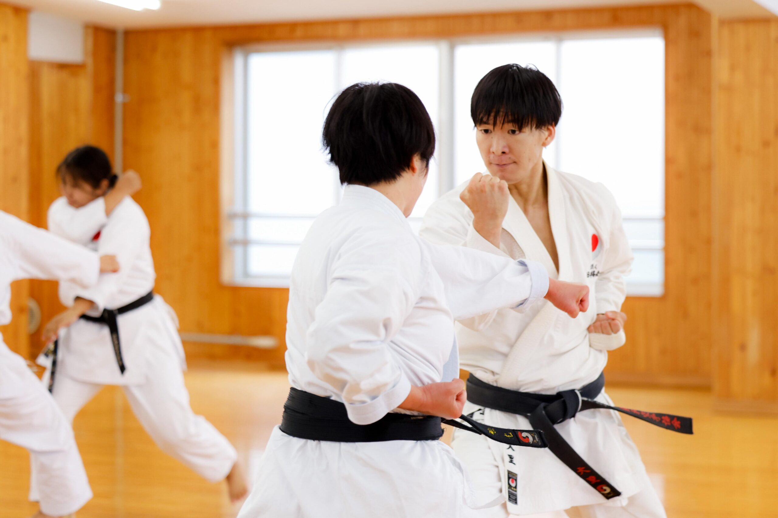 escola de karate no Japão
