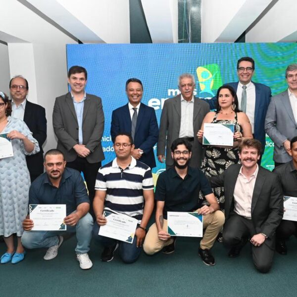 Formandos do curso gratuito de qualificação