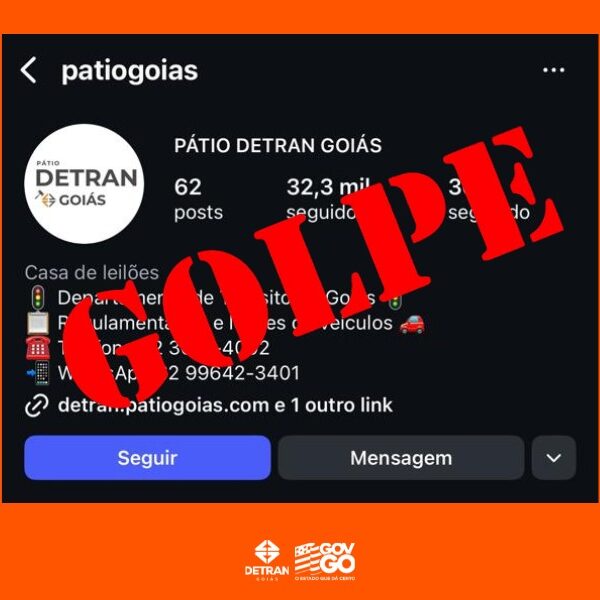 Golpe do leilão de veículo