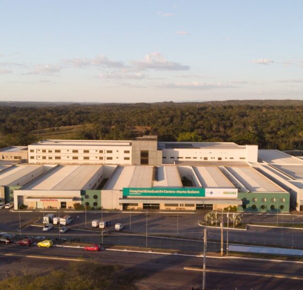 Vista aérea do HCN