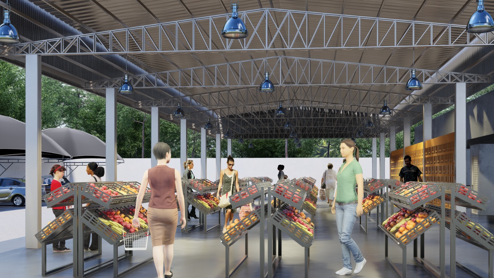 Projeto de feira do Goiás Por Tod elaborado pela Seinfra