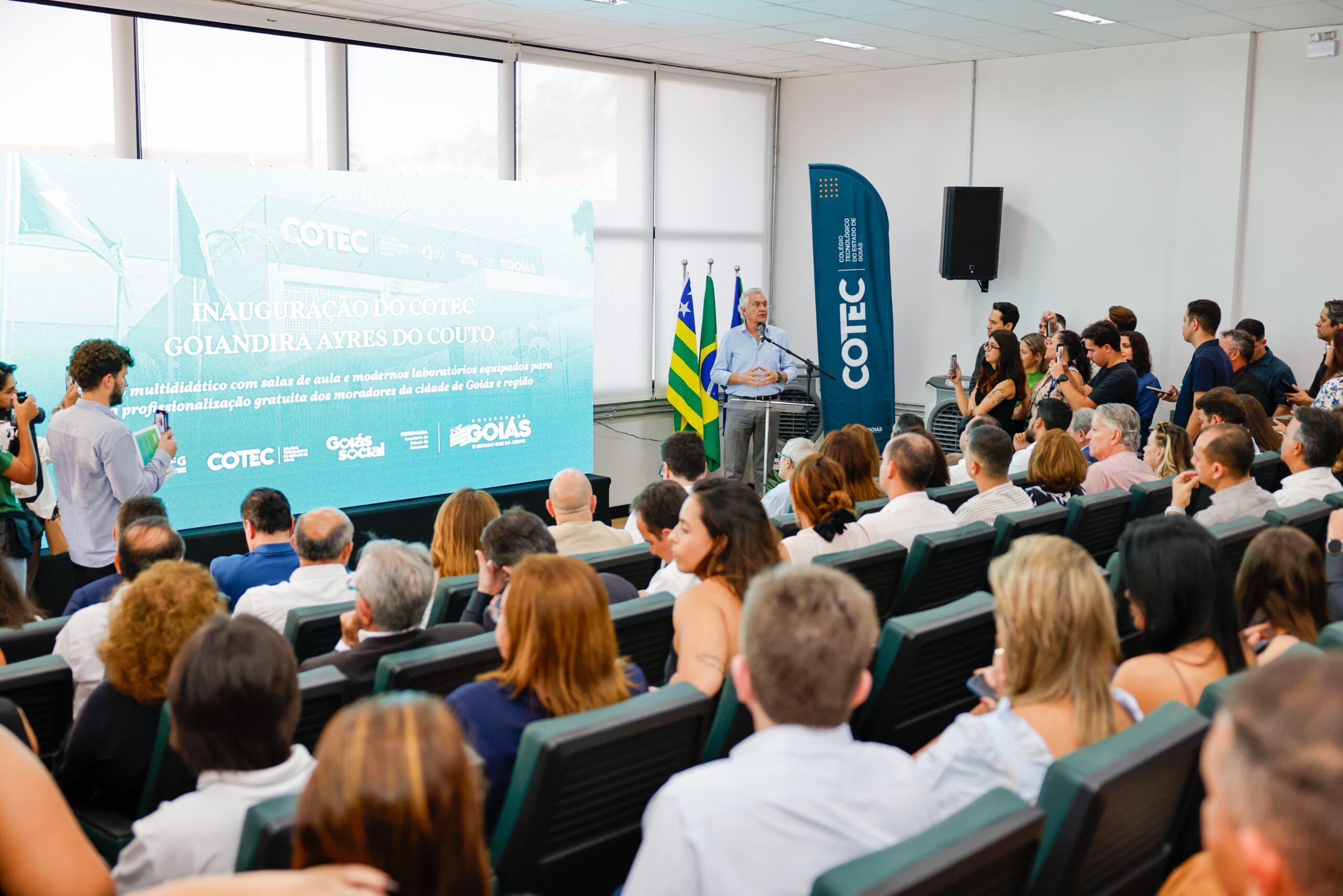 Com investimento de quase R$ 10 milhões, Cotec é inaugurado na cidade de Goiás