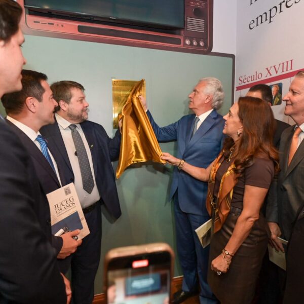 Na cidade de Goiás, Caiado prestigia inauguração do Museu da Juceg e da nova sede da OAB