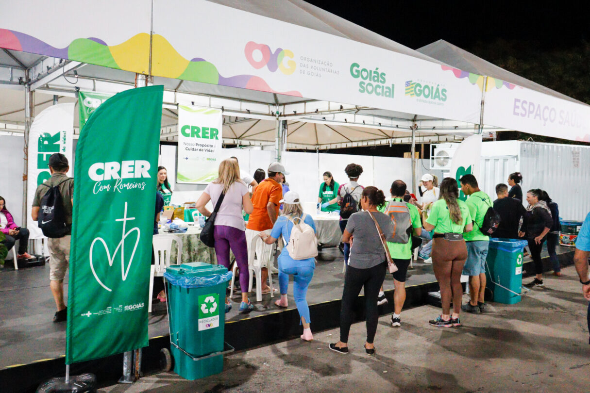 “Crer com Romeiros” bate recorde de atendimentos durante Festa do Divino Pai Eterno