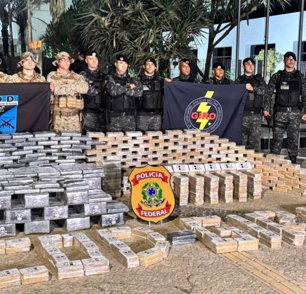 PF e PMGO fazem a maior apreensão de cocaína já realizada em Goiás