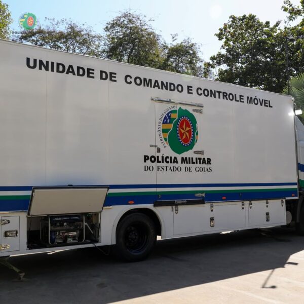 Segurança em Goiás é reforçada com Unidade de Comando e Controle Móvel