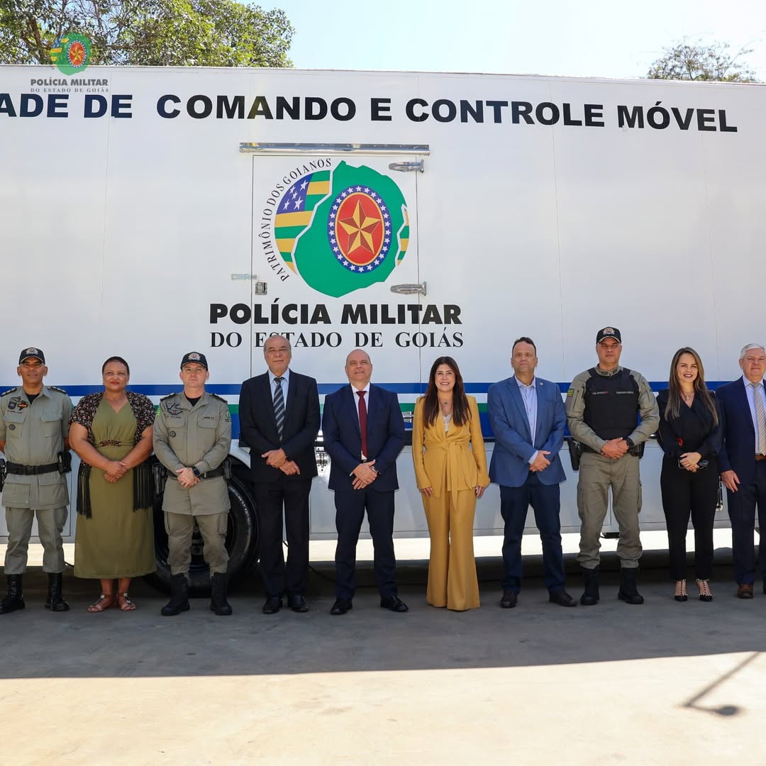 Segurança em Goiás é reforçada com Unidade de Comando e Controle Móvel
