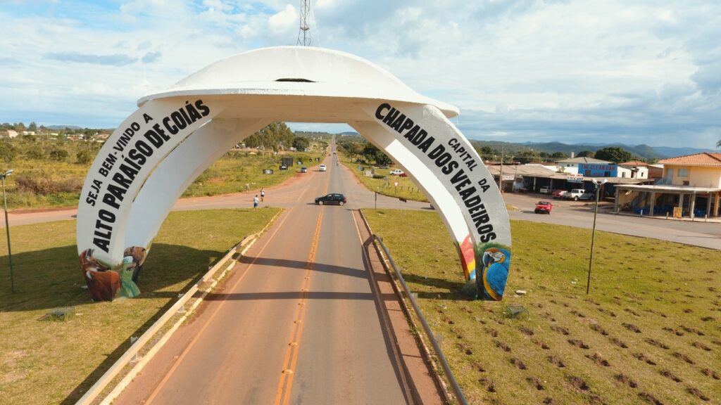 Portal de entrada de Alto Paraíso