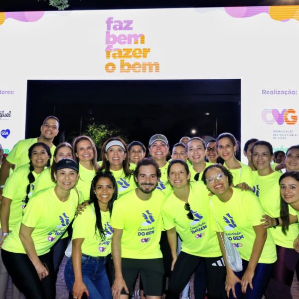 Caminhada do Bem reúne mais de 2,1 mil pessoas em Goiânia