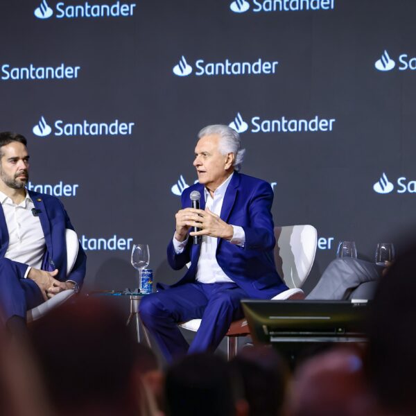 Caiado na Conferência Banco Santander