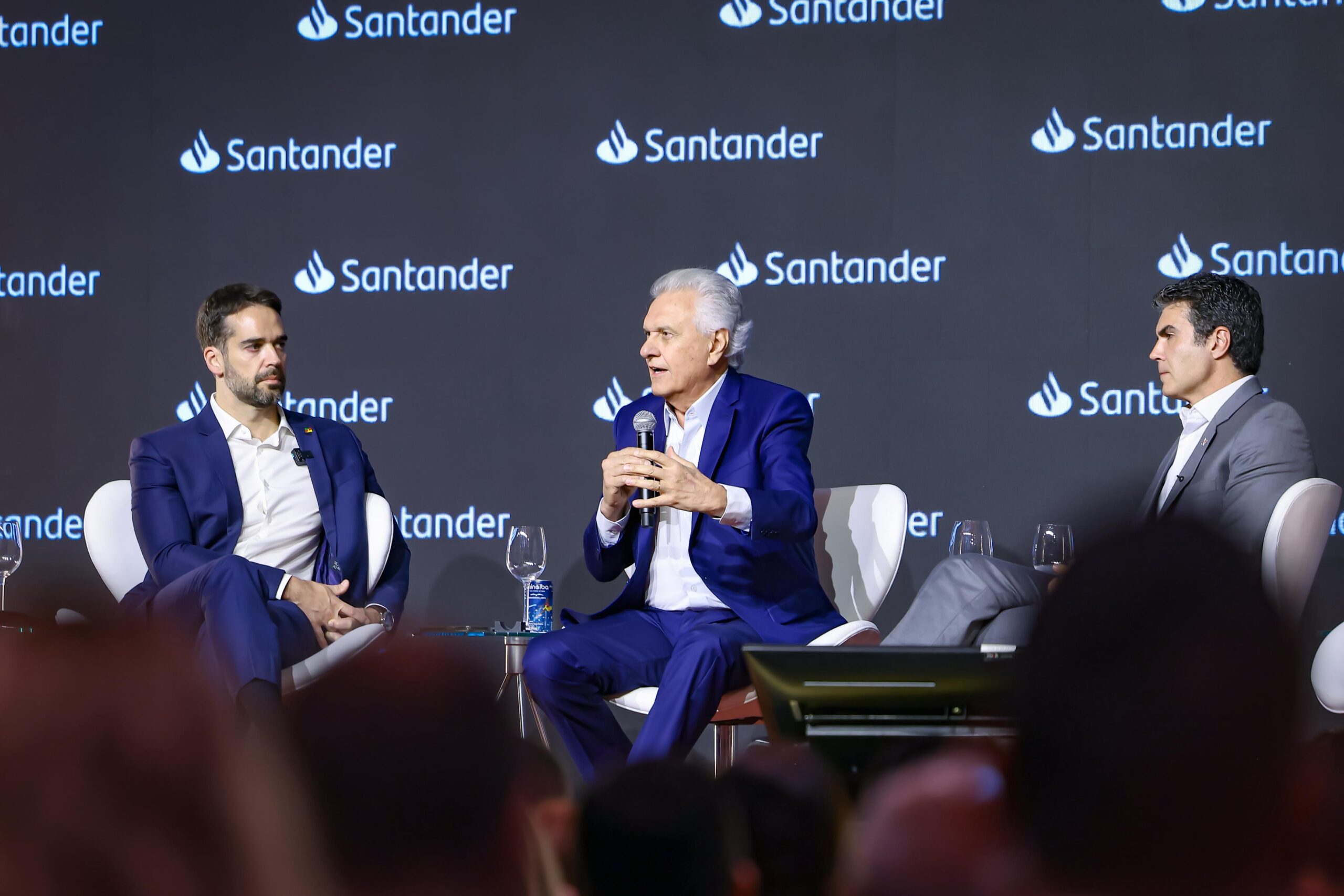 Caiado na Conferência Banco Santander