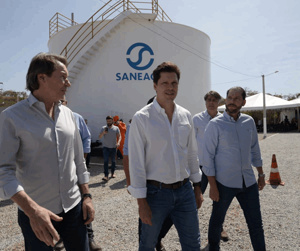 Goiandira inaugura Sistema de Esgotamento Sanitário